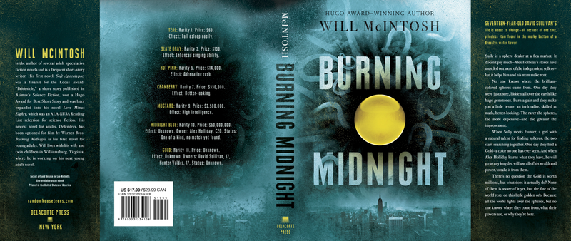 Illustration for article titled First Look At Will McIntosh's New Young-Adult Novel, Burning Midnight!